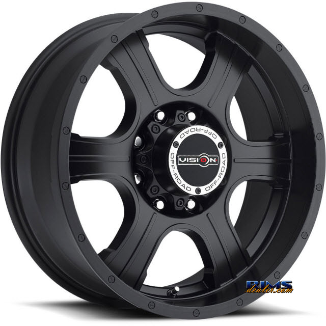 Pictures for Vision Wheel 396 Assassin black flat